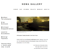 Tablet Screenshot of nomagallery.com